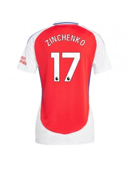 Arsenal Oleksandr Zinchenko #17 Heimtrikot für Frauen 2024-25 Kurzarm